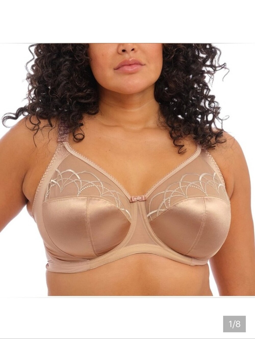 Elomi Cate Full Cup Banded Underwire Bra EL4030 Size 44K NWT